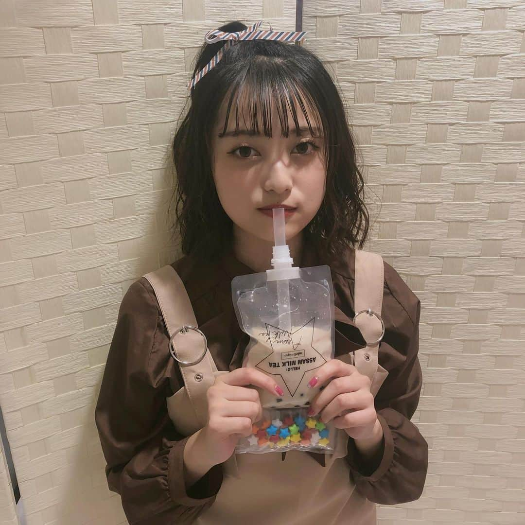 福山絢水さんのインスタグラム写真 - (福山絢水Instagram)「タピオカかわいいいいい★ ・ ・ ・ #あやみん #福山絢水 #タピオカ #三宮ゼロゲート #ootd #fashion #popteen #神戸 #jk #l4l #오오티디 #데일리룩 #패션 #버블티」10月28日 20時56分 - aya__m02