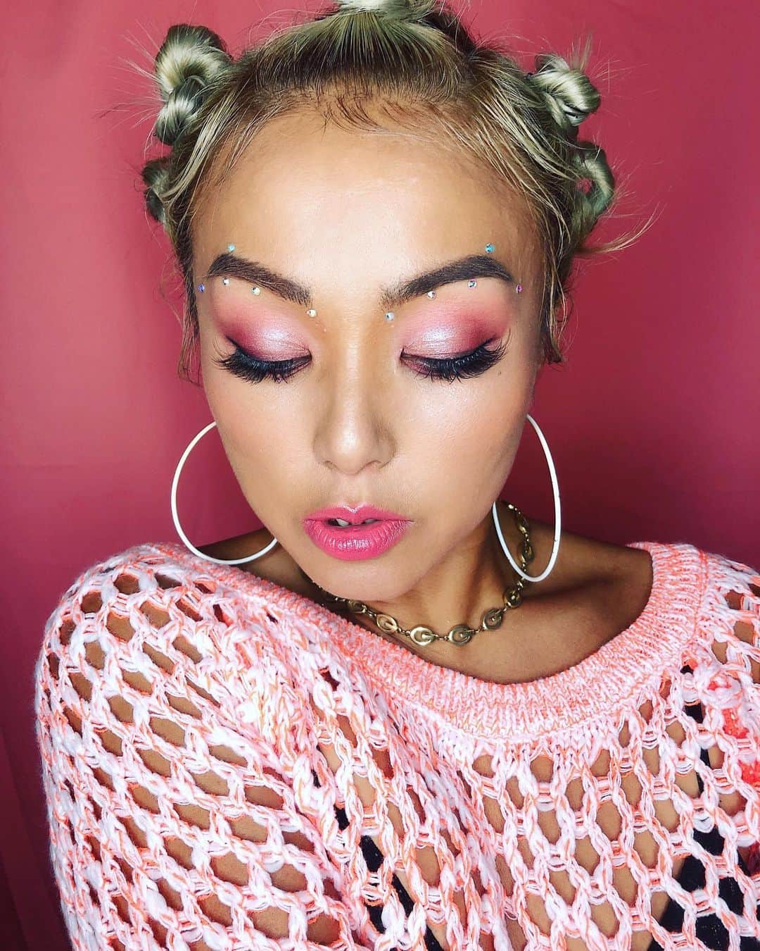 Nazukiのインスタグラム：「🆕💕💕💕🆕 Hair make💄 @wmwmarianu  #hairmakeup #photo #artistphoto #アー写  #ヘアメイク #shoot」