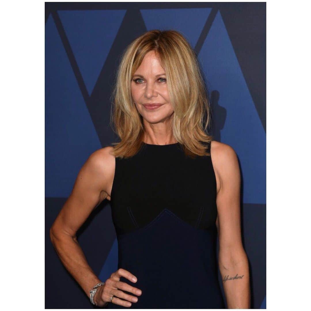 メグ・ライアンのインスタグラム：「Governors Awards!」