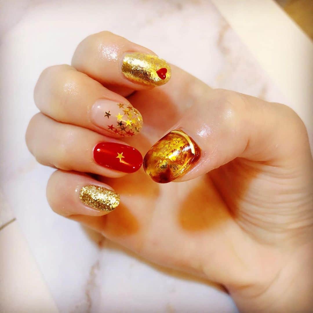 安野希世乃さんのインスタグラム写真 - (安野希世乃Instagram)「💅🏻 １１月の、ロックな彼女とのダンスなライブ仕様に、ネイルを衣替え。  ドキドキそわそわ。  がんばるぞ！ᔪ(°ᐤ°)ᔭ がんばるぞ！！！！！ #ネイル #nails」10月28日 23時07分 - kiyonon_at_home