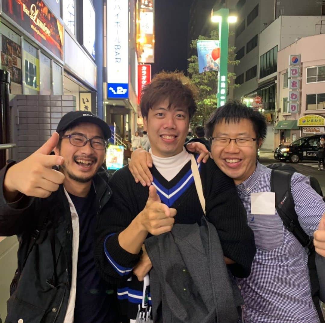 大川佑のインスタグラム：「Bang! That was a crazy reunion in Tokyo.」