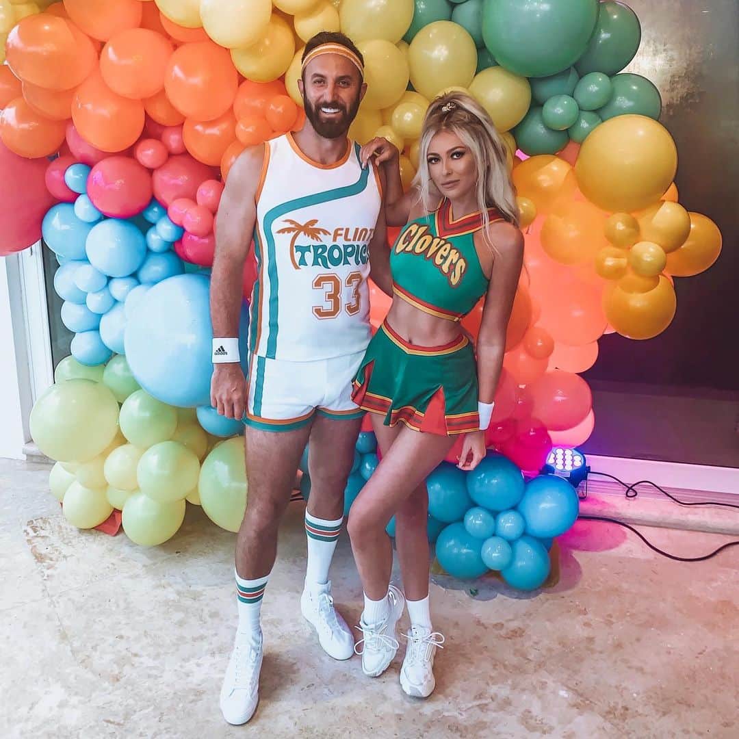 ポーリーナ・グレツキーのインスタグラム：「🏀📣 @djohnsonpga」