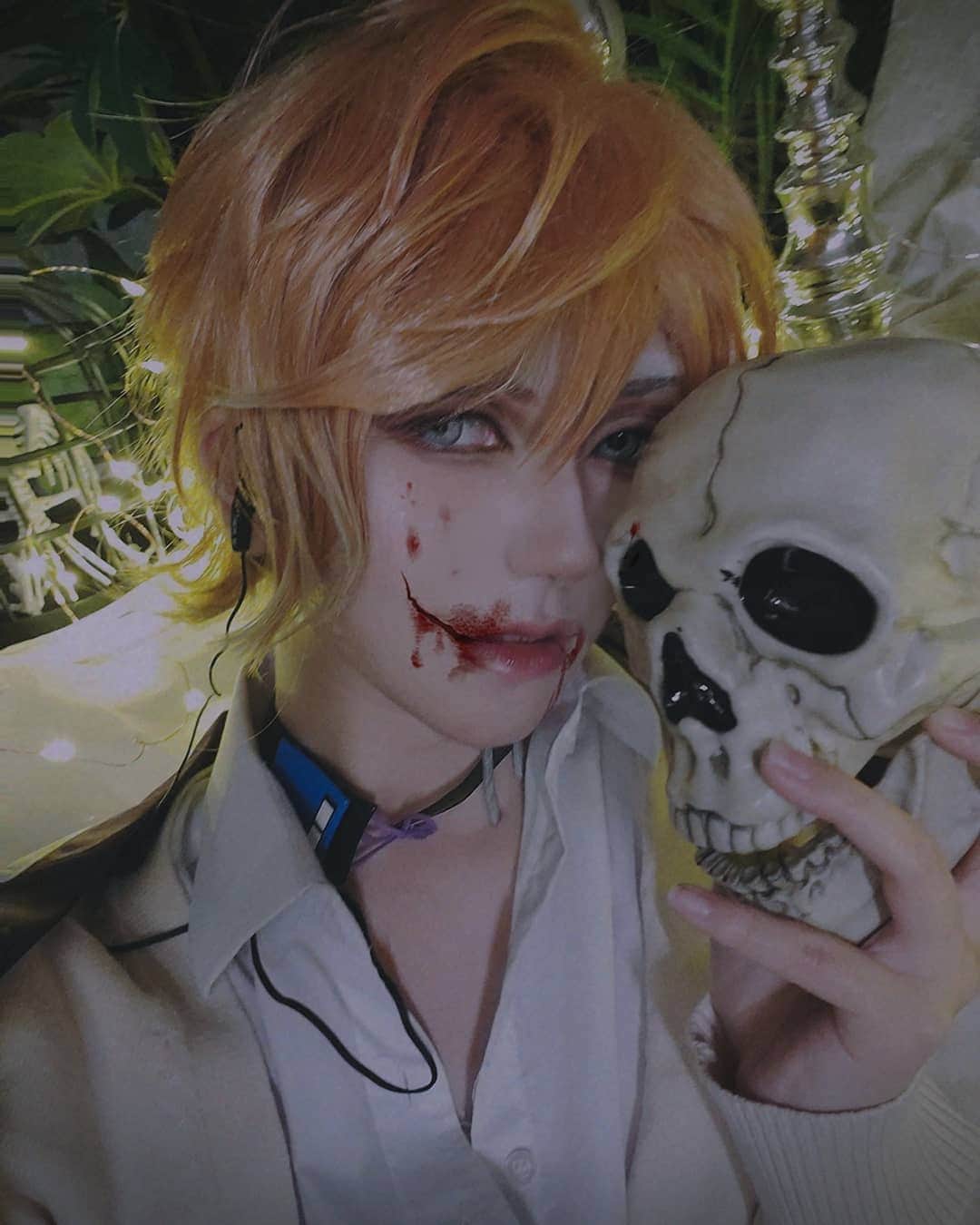 ひかりんのインスタグラム：「Sakamaki Shuu | Diabolik Lovers I made all my friends watch Diabolik Lovers with me because it cracks me up no other 🤣 but all that aside I do really like Shuu ♥️ #Diaboliklovers #cosplay #shuusakamaki」