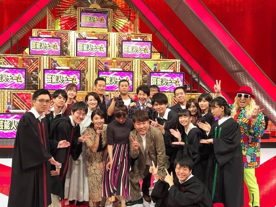 馬場典子さんのインスタグラム写真 - (馬場典子Instagram)「珍しく？#フジモン さんがいる♪ 10/30(水)19:00〜は#東大王 #TBS」10月29日 11時34分 - baba_channel