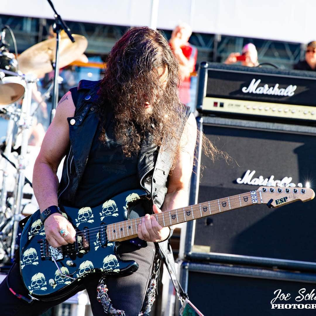 Queensrycheさんのインスタグラム写真 - (QueensrycheInstagram)「Michael "Whip" Wilton aboard MegaCruise! (photo credit Joe Schaeffer Photography) #queensrÿche #megacruise #michaelwilton #whip #espguitars #thrashingthroughthepacific」10月29日 11時36分 - queensrycheofficial