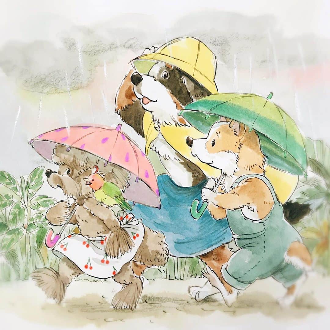 イラストレーター山崎牧子のインスタグラム
