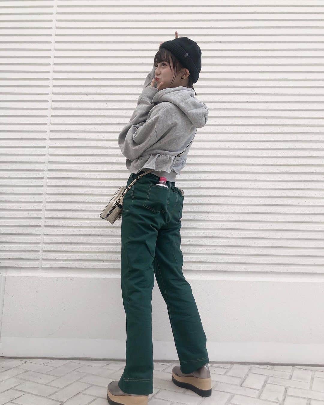 田中皓子さんのインスタグラム写真 - (田中皓子Instagram)「. 3枚目のポケットに注目 . #ootd #ootdfashion #fashion #私服 #田中皓子 #stu48」10月29日 21時15分 - kouko_0616