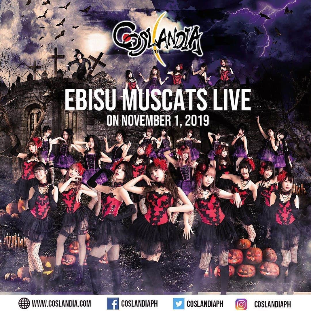 桃乃木かなさんのインスタグラム写真 - (桃乃木かなInstagram)「Ebisu Muscats will also participate in #coslandia2019 on November 1st!  Nananabik na akong pumunta sa Pilipinas.　🇵🇭✨ @coslandiaph」10月29日 14時03分 - kana_momonogi