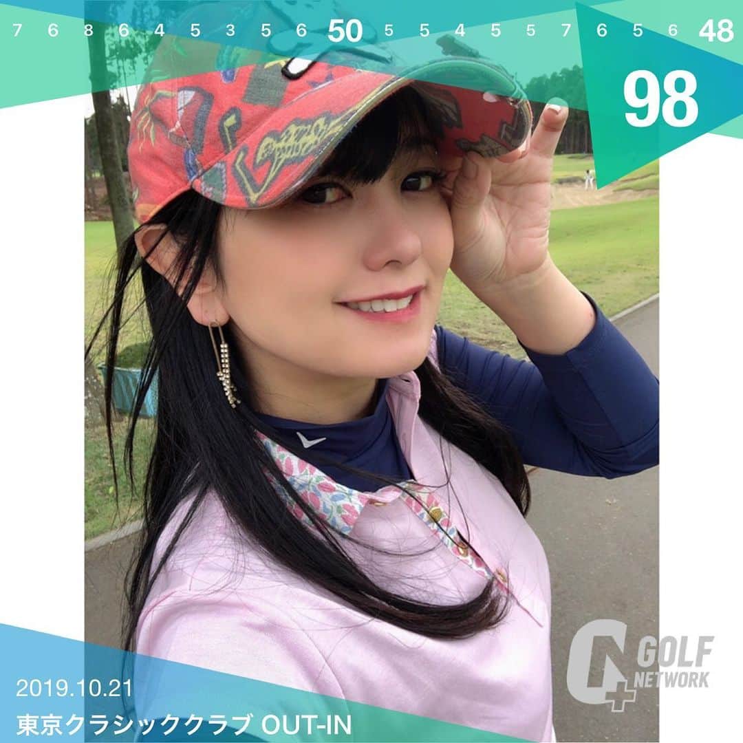 脊山麻理子のインスタグラム：「イベントの翌日、ゴルフに行きました♡久しぶりなのに、シュミレーションゴルフに行っていたおかげか、ドライバーがめちゃまっすぐ飛んだりPARとれたり調子良くて楽しかったぁ♡これからゴルフシーズンだから、お誘いお待ちしてます♡ #ゴルフ女子　#シュミレーションゴルフも大歓迎　#東京クラシッククラブ　#平日ゴルフ　#マークアンドロナ」