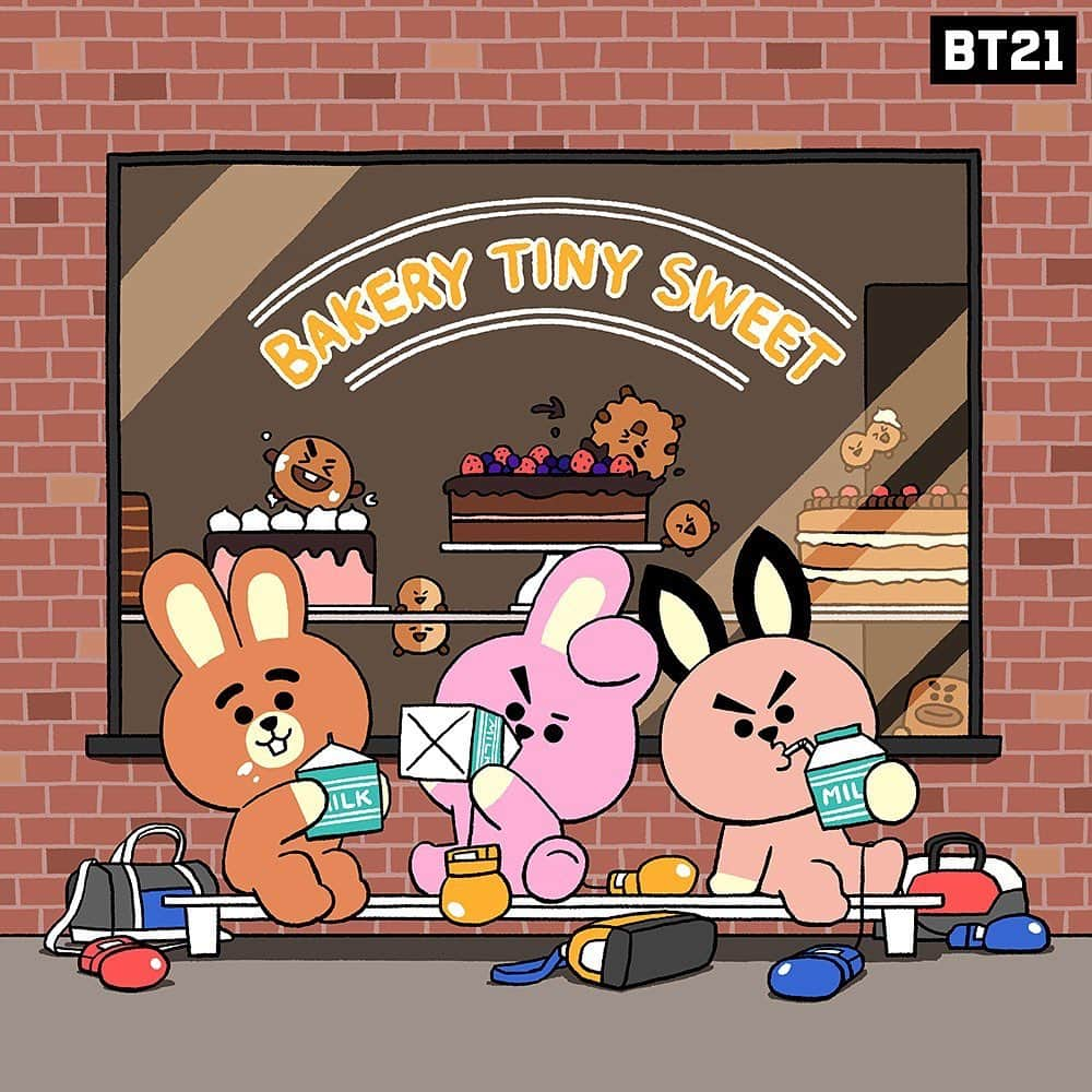 BT21 Stars of tomorrow, UNIVERSTAR!のインスタグラム