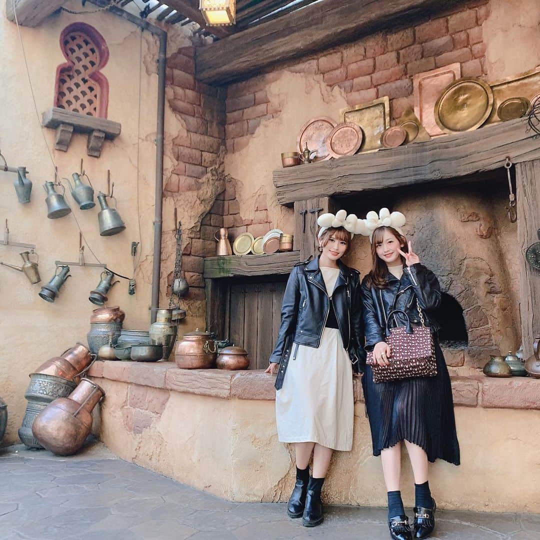 織田真実那さんのインスタグラム写真 織田真実那instagram お揃い風ディズニー 安心安定のおひなちゃん お揃い お揃いコーデ 双子コーデ Snidel ハロウィン ハロウィン仮装 Halloween ディズニー