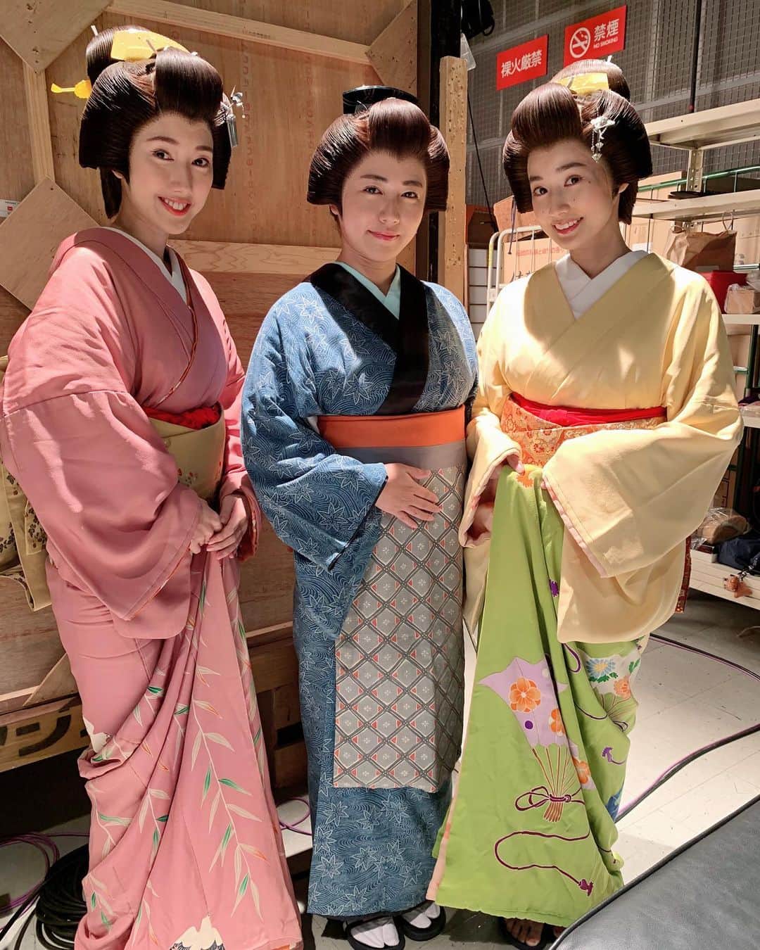 高嶋香帆のインスタグラム：「明日19時よりフジテレビにて「志村けんのバカ殿様」放送です💓 . 大好きな芸者コントも参加させて頂きました！ . たくさん笑いましょうー☺️💓💓」