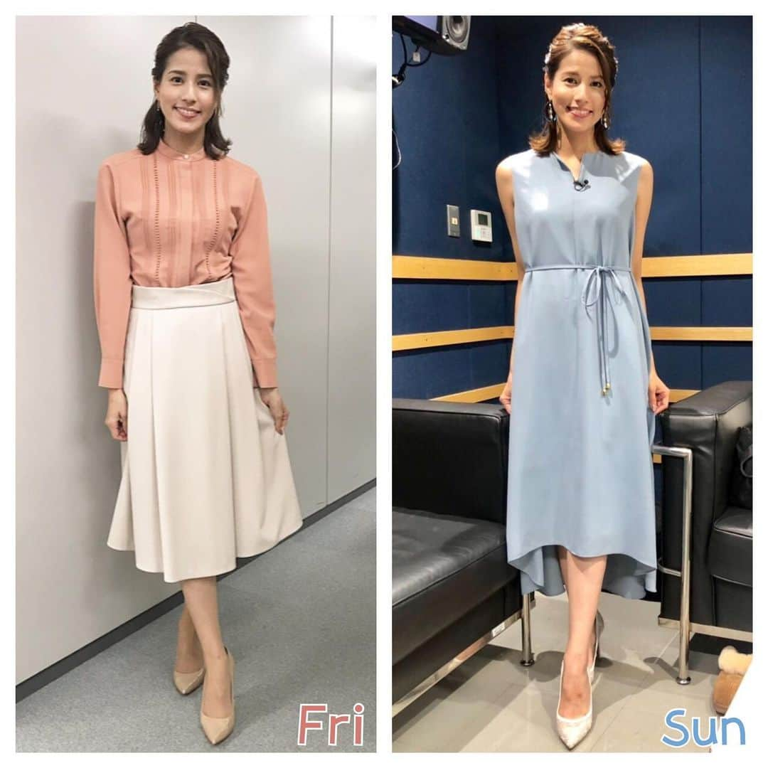 永島優美さんのインスタグラム写真 - (永島優美Instagram)「* 👗Weekly Coordinate（10/21-）👠 * 先週の衣装です。 こちらの黄緑色のセットアップ、 袖が長めで、スカートの広がり方が綺麗でした✨ 着心地もとっても良かったな〜☺️♡ * - - - - - - - - - - - - - - - - - - - - - - - 👗#weeklyコーデ （Mon＆Tue ▶︎ Wed＆Thu ▶︎ Fri＆Sun） #coordinate #めざましテレビ #ジャンクスポーツ」10月29日 20時03分 - yuumi_nagashima