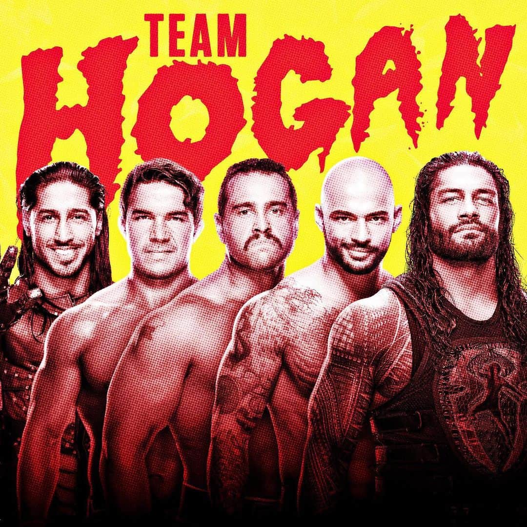 WWEさんのインスタグラム写真 - (WWEInstagram)「Whatcha gonna do when #TeamHogan runs wild on YOU at #WWECrownJewel? ❤️💛」10月30日 6時36分 - wwe