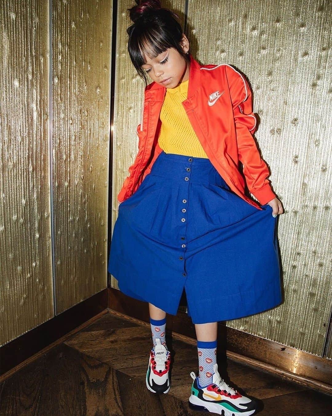 Stance Japanさんのインスタグラム写真 - (Stance JapanInstagram)「Young, stylish, and on point! Giana Is planting the seeds of fashion, style, and culture for the next generation. We are excited to announce our collection with the amazing @g.von.g 💯 #ありきたりはつまらない」10月29日 23時15分 - stance_japan