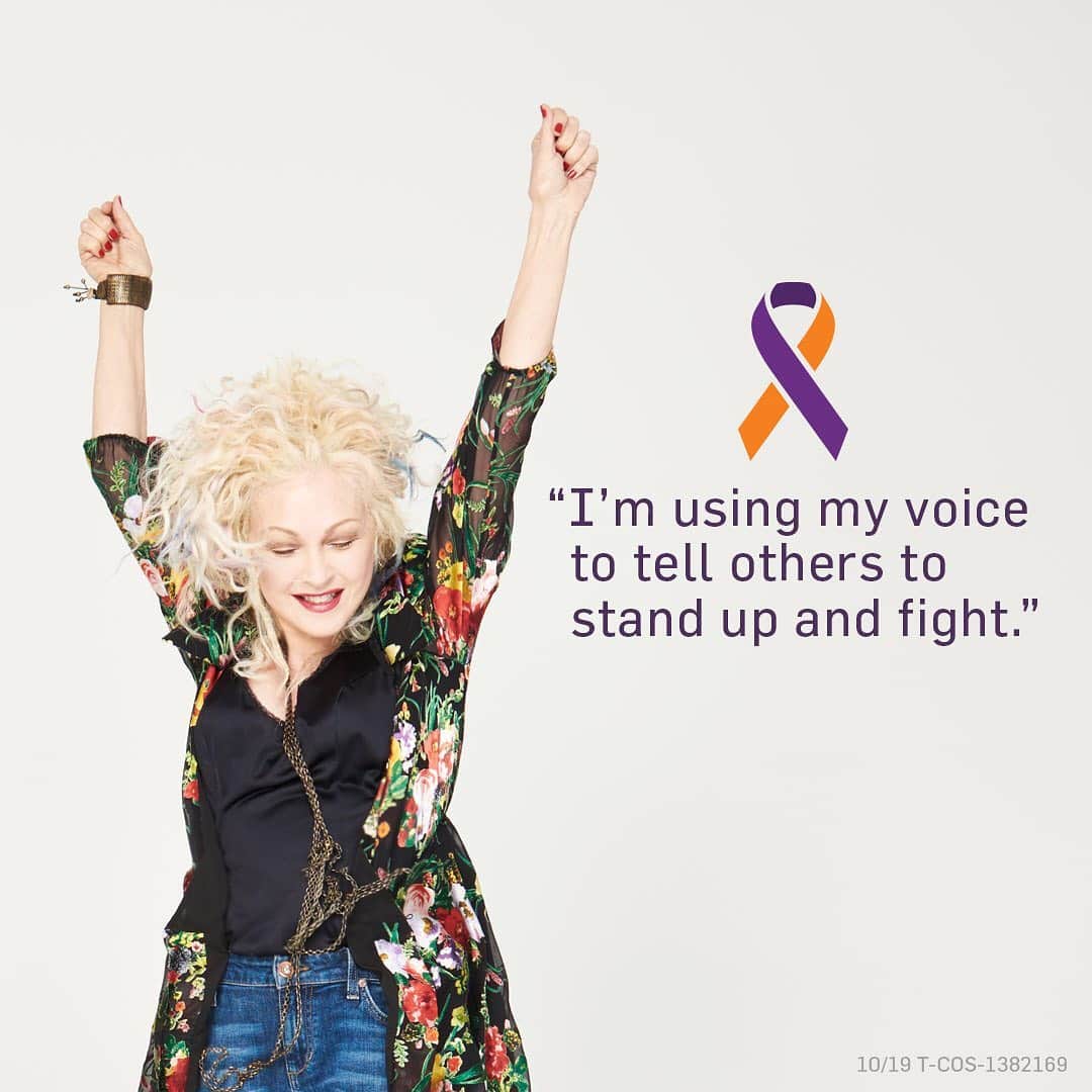 シンディ・ローパーさんのインスタグラム写真 - (シンディ・ローパーInstagram)「World Psoriasis Day is 10/29/19! Raise your voice to raise awareness for all those living with plaque psoriasis. #WPD2019 #WPDHearUs #Sponsored」10月29日 23時28分 - cyndilauper