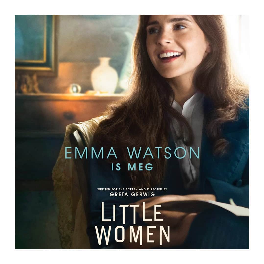 エマ・ワトソンのインスタグラム：「Introducing Meg March! x @littlewomenmovie」