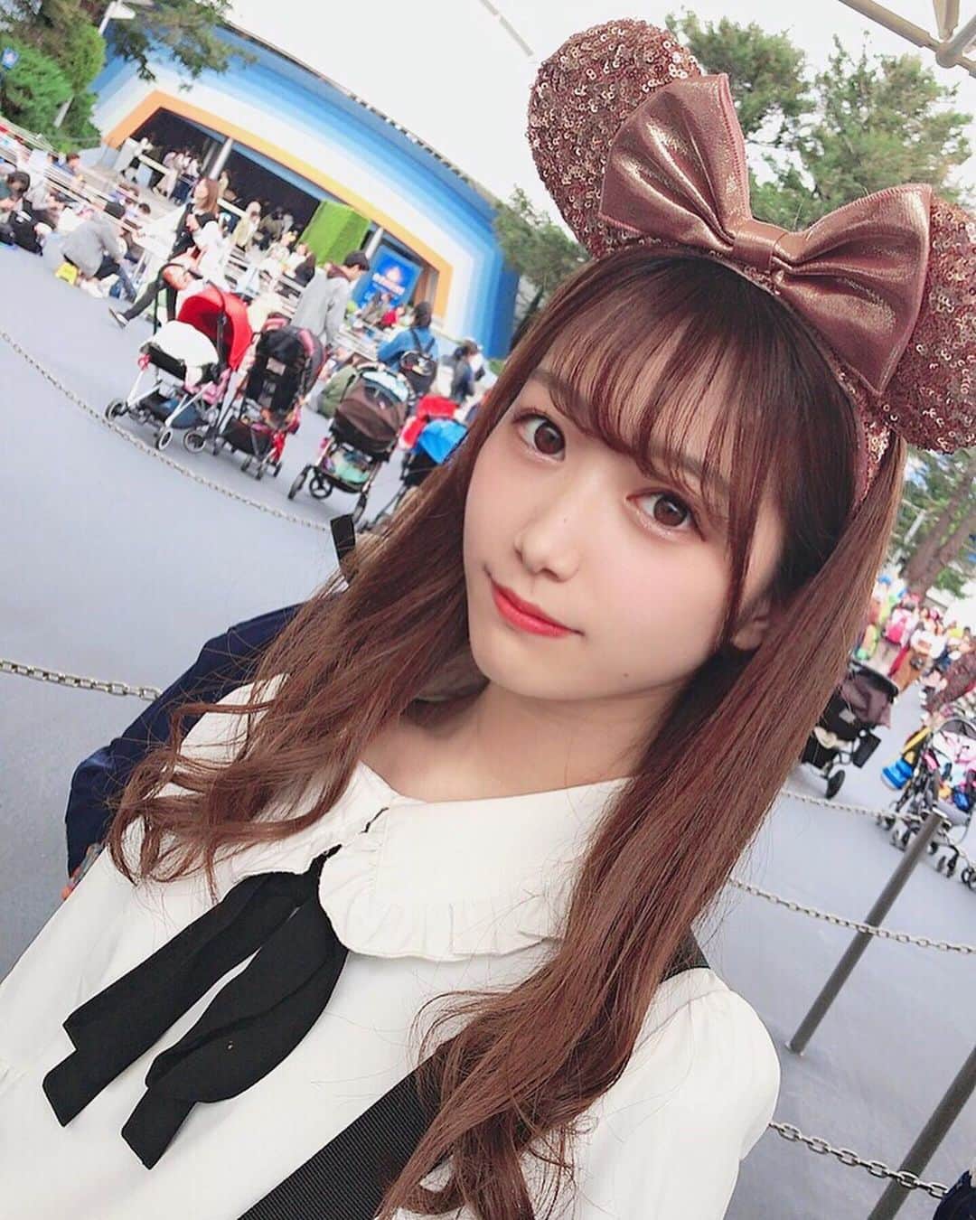 阪上彩香さんのインスタグラム写真 阪上彩香instagram ユニバ ティムコーデ ティム ユニバカチューシャ ユニバーサルスタジオジャパン Universalstudiosjapan ゆにば ユニバ Usj ユニバコーデ Ingni イング Gu Guコーデ 155cmコーデ