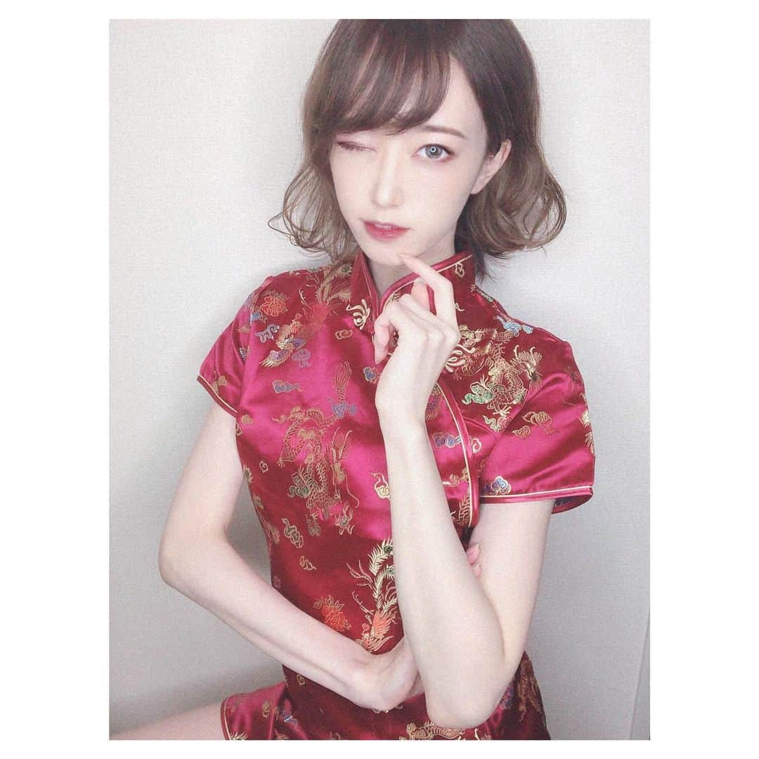 篠崎瑞希のインスタグラム：「. #chinadress#halloween#cosplay#하로윈#코스프레#셀스타그램#얼스타그램#チャイナドレス」
