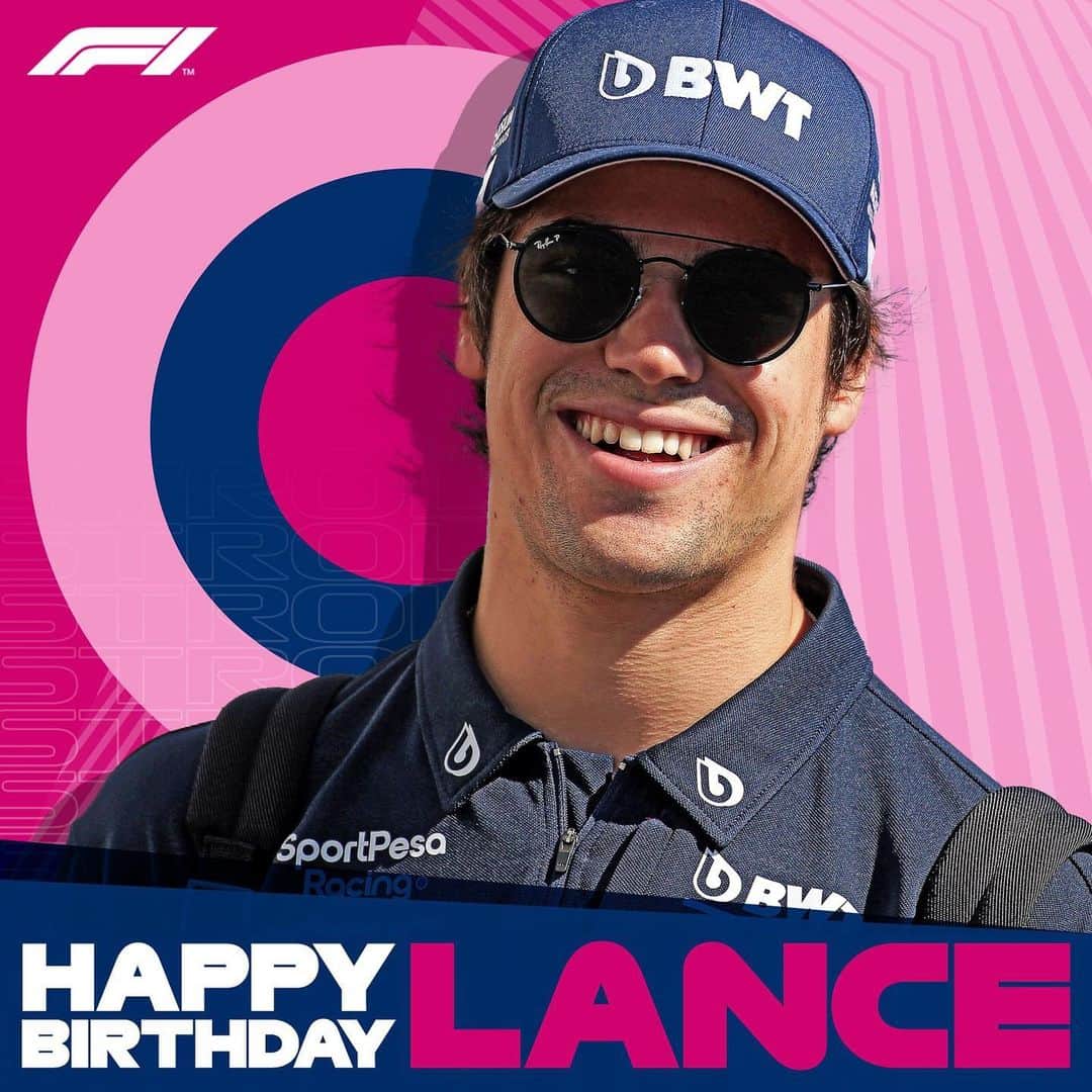 F1さんのインスタグラム写真 - (F1Instagram)「He’s reached a milestone! . Happy 21st Birthday to @lance_stroll - we hope you celebrate in style! 🎉🎂🥳 . #Formula1 #F1 @racingpointf1」10月30日 0時22分 - f1