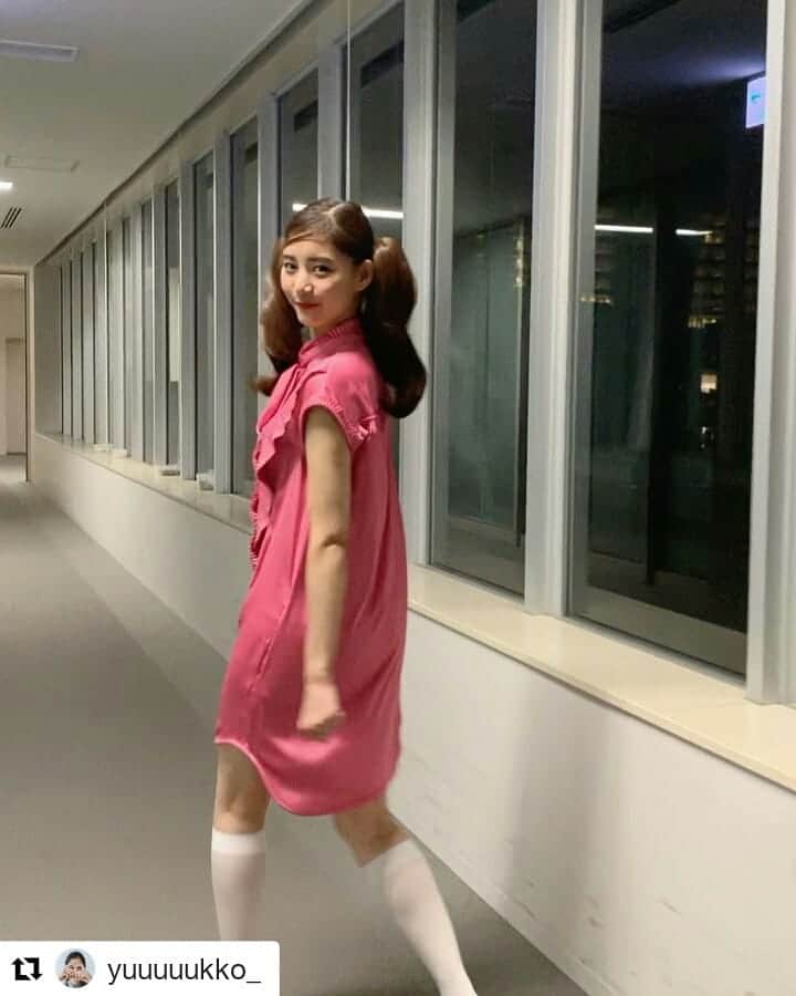 岡山放送さんのインスタグラム写真 - (岡山放送Instagram)「#Repost @yuuuuukko_ (@get_repost) ・・・ 動く"甘い見通しユリカ"  タイトルバックの映像撮影での一コマ🍑 沢山の部屋の中に色んな私たちが出てくるあのタイトルバック実はこんな風に撮影してました☺️ #モトカレマニア#フジテレビ系列#FNS#8ch#OHK#岡山放送」10月30日 0時42分 - ohk_official