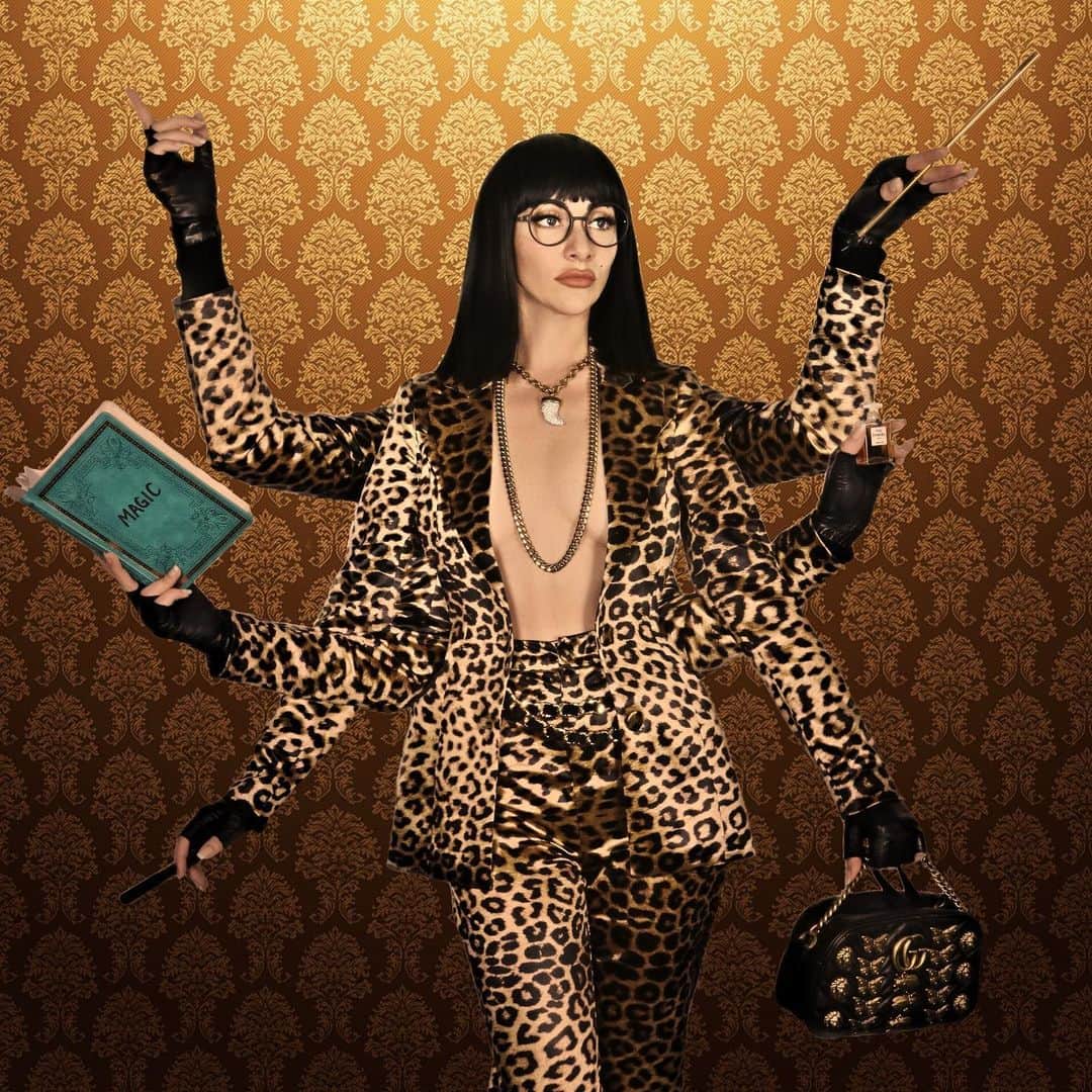 カーミンのインスタグラム：「proud to announce I just landed the new marvel supervillain OCTOBITCH」