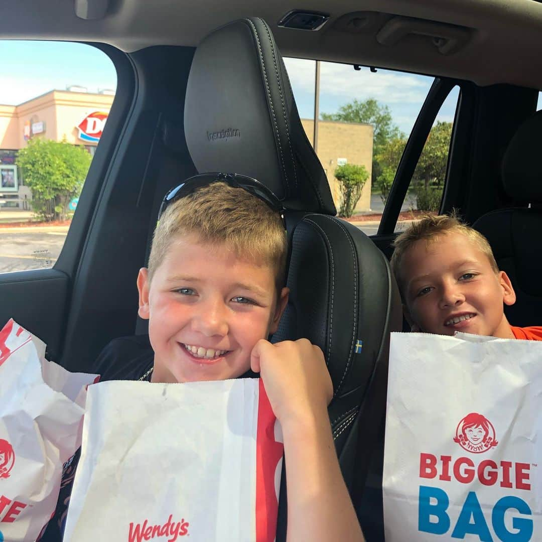 ブライアン・バリントンのインスタグラム：「I’m a day late, but these two keep me pretty busy! Happy 10th birthday to my guys, Matthew and Jack! You bring so much LIFE to our family, and we wouldn’t want it any other way! Happy Birthday boys!」