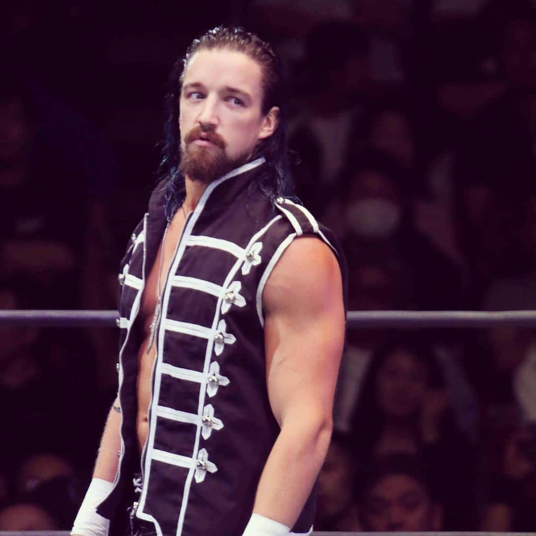 のインスタグラム：「ジェイ・ホワイト  @jaywhitenz  #jaywhite  #iwgpintercontinentalchampion  #switchblade #bulletclub  #新日本プロレス #njpw」
