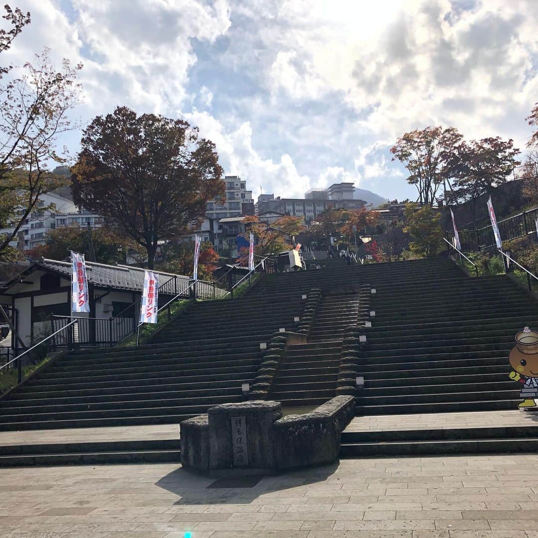 磐瀬剛のインスタグラム：「#伊香保温泉 #伊香保温泉石段街」