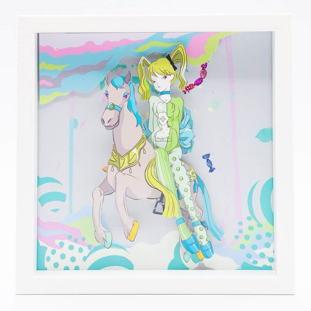 Kiyomi Aritakeのインスタグラム：「#artwork ⑥ Horse」