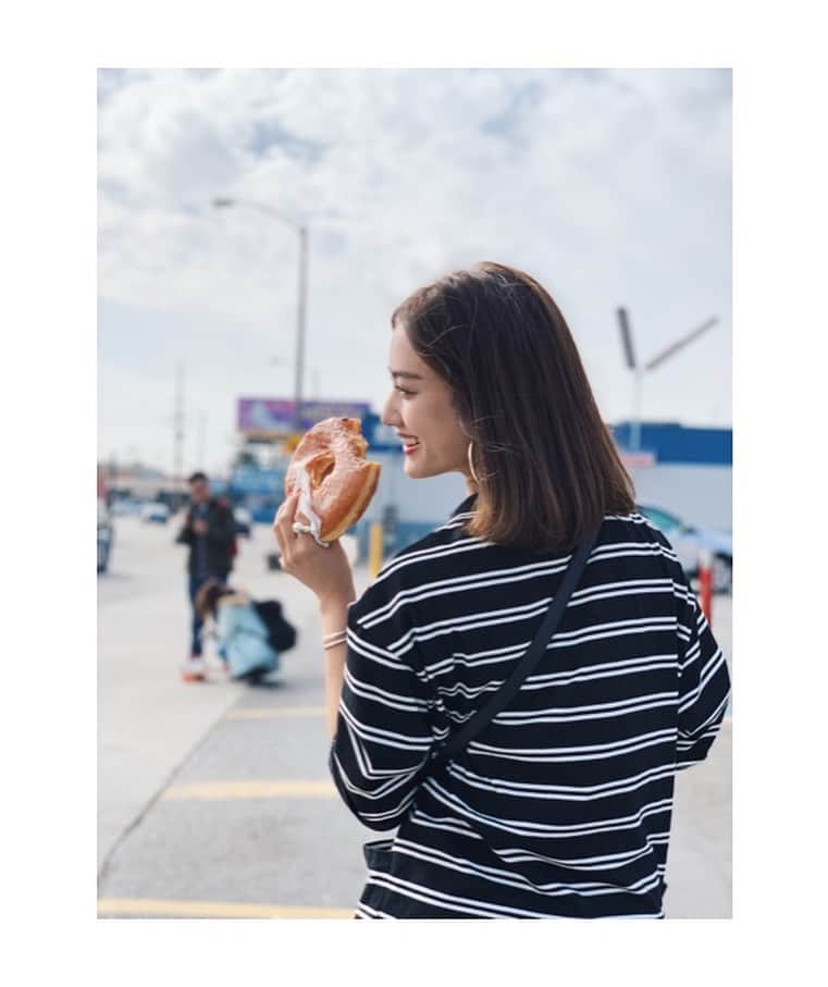 谷まりあさんのインスタグラム写真 - (谷まりあInstagram)「wanna eat 🍩🍩🍩 💕🥺 What did you eat this morning 🥺？」10月30日 10時38分 - mariaaaa728