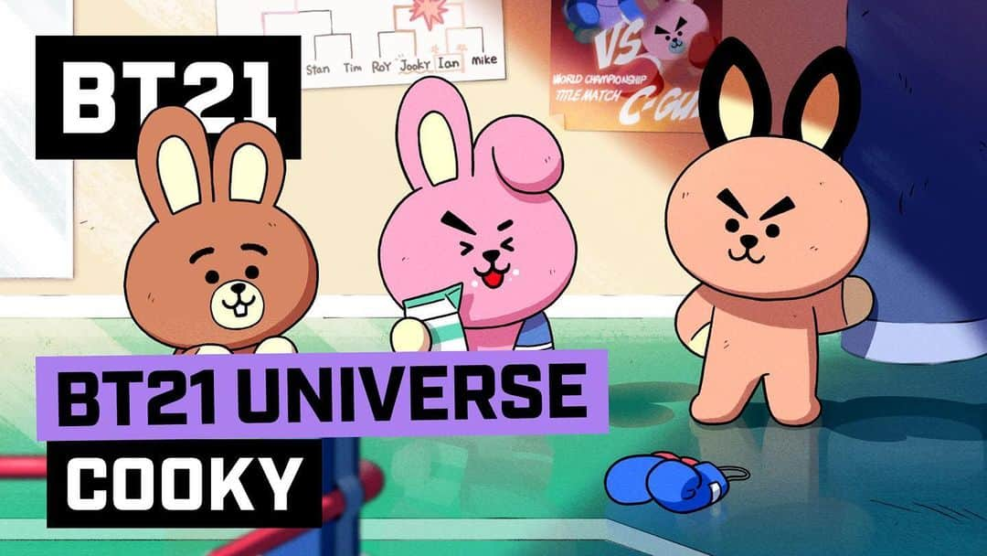 BT21 Stars of tomorrow, UNIVERSTAR!のインスタグラム