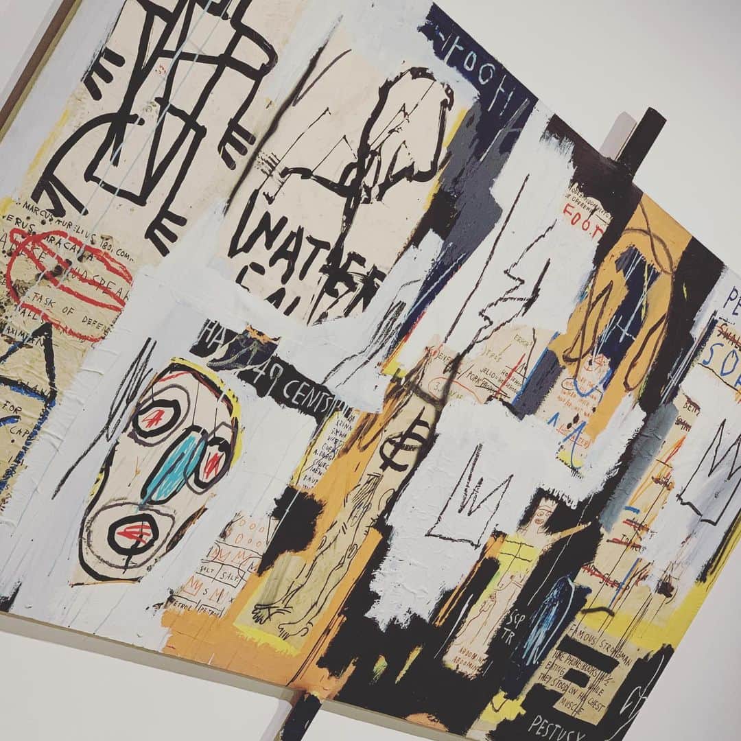 石川雄洋のインスタグラム：「ゆっくりと素晴らしい時間を過ごせました。 * #バスキア展」