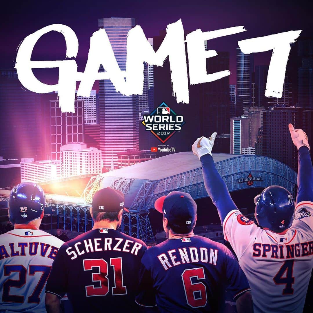 MLBさんのインスタグラム写真 - (MLBInstagram)「The two greatest words in sports: GAME SEVEN. #WorldSeries」10月30日 12時45分 - mlb