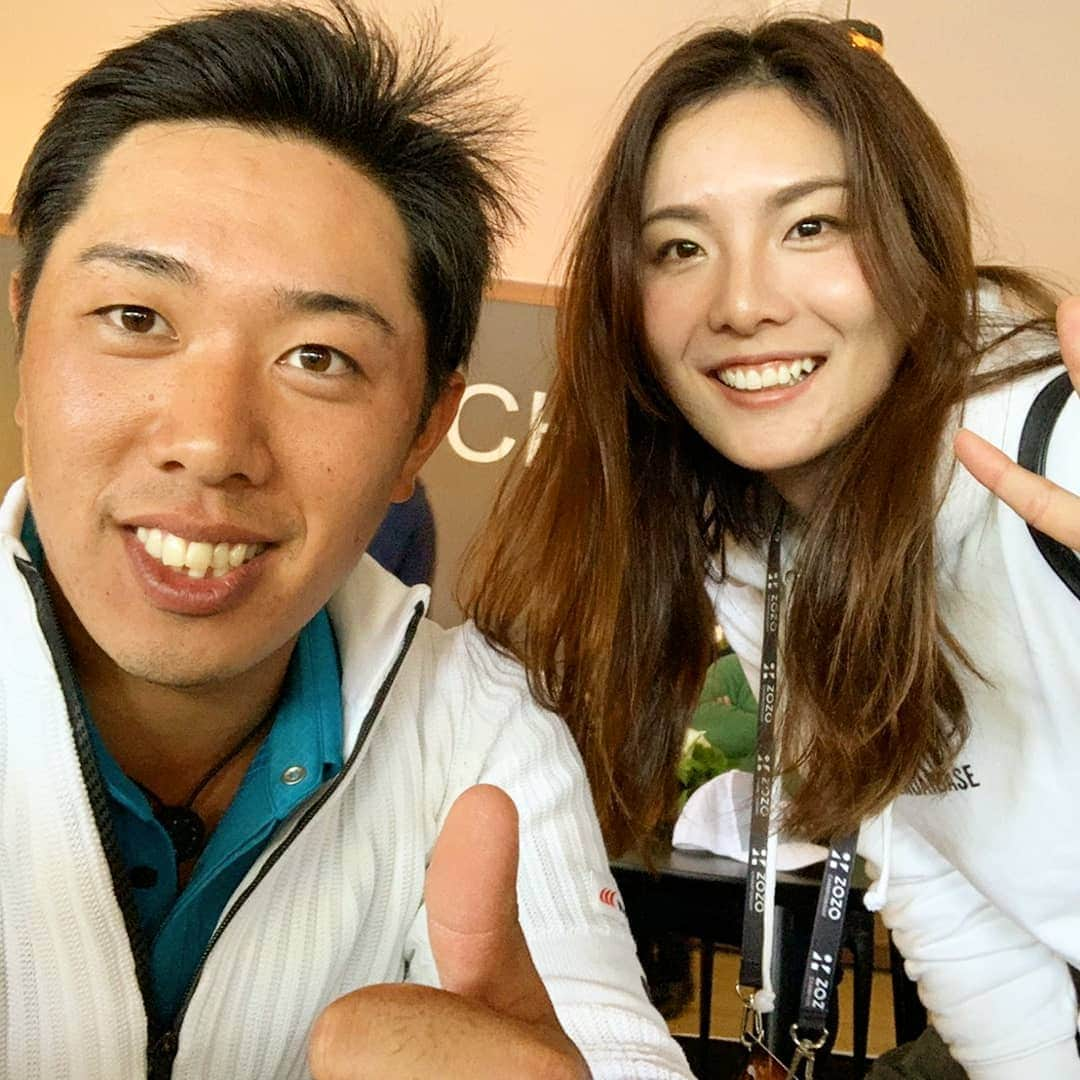 高島早百合さんのインスタグラム写真 - (高島早百合Instagram)「. ZOZO Championship 観戦✨ . 大変貴重な経験できたなと思います✨ . 前澤さんともお話できたし 大好きなパトリックリードも 生で見れたし💕 (フリートウッドで隠れてしまったけどお尻が素敵だからOK。笑) . 最終日のタイガーの優勝の瞬間に 立ち会うこともできて 幸せでした🙆 こんな機会を与えてくださった 関係者の方に感謝です‼️ . #zozochampionship  #ゴルフ #pgatour  #golf #taigerwoods  #zozotown #前澤友作 さん #香妻陣一朗 くん #堀川未来夢  #かっこよかった #スピースにサインもらった #タイガーの顔に被った #私も頑張ろ」10月30日 14時18分 - sayuri_takashima