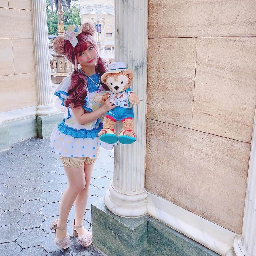 佐倉絆さんのインスタグラム写真 - (佐倉絆Instagram)「今年のDハロはサニーファンシェリーメイ🐻💓💞 みんなでミラコスタ泊まったよ🥴💓 みくちゃんとサニーファン合わせできて嬉しかった☺️💜 #dハロ #dハロ仮装 #dハロ仮装2019 #ミラコスタ #シェリーメイコスプレ #サニーファンシェリーメイ #ダッフィーフレンズ #ダッフィーフレンズコンプリート #来年はどうなる #絆のDハロ」10月30日 14時28分 - kizunasakura