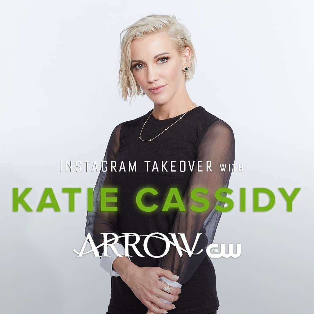 ケイティ・キャシディさんのインスタグラム写真 - (ケイティ・キャシディInstagram)「TODAY I'll be taking over the @cw_arrow Instagram account starting at 11AM! Be sure to follow along for unseen BTS and an inside look on my experience directing episode 803! FOLLOW @cw_arrow!!! #ARROW」10月31日 0時34分 - katiecassidy