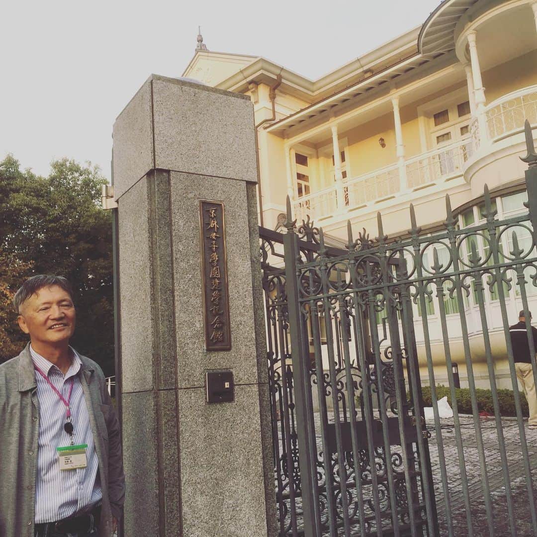 松宮宏のインスタグラム：「本日は京女でリベランアーツの授業。」