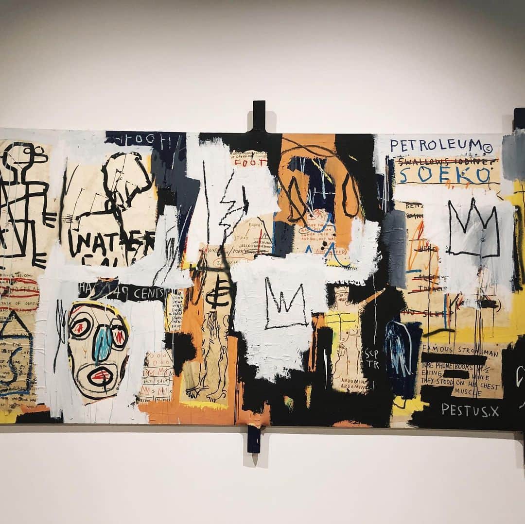 Aya（高本彩）さんのインスタグラム写真 - (Aya（高本彩）Instagram)「バスキア展▶︎MADE IN JAPAN©︎ #basquiat  #madeinjapan  #YABAI #もう一回絶対いく」10月30日 18時10分 - aya_dream04