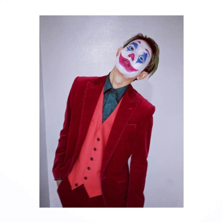 きいたさんのインスタグラム写真 - (きいたInstagram)「Joker Makeup🃏  styled by @ryochiba9  hairmakeup by @masa4sai10  photo by @niraniranira_nira  mgr @ku3kot」10月30日 18時04分 - _kiita_0130_