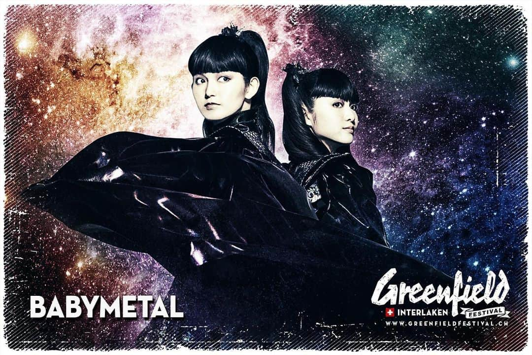 BABYMETALさんのインスタグラム写真 - (BABYMETALInstagram)「“Greenfield Festival” Confirmed!! スイス「Greenfield Festival」出演決定DEATH！！ ■ Greenfield Festival (Switzerland) Jun 11th-13th, 2020  #BABYMETAL #METALGALAXY #GF2020」10月30日 20時03分 - babymetal_official