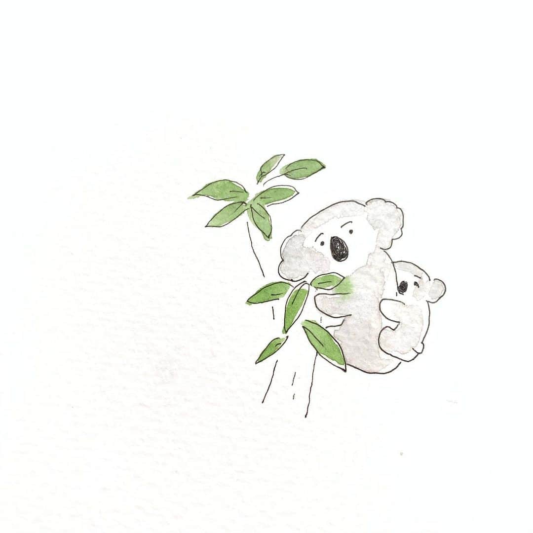 ハルペイさんのインスタグラム写真 - (ハルペイInstagram)「🍔 今日はぽかぽか ちょっとお掃除して、久しぶりに友達とランチに香川まで。 美味しいハンバーガー食べて満足〜😄 リフレッシュ✨ . 明日もがんばるぞー✨✨✨ ✨ #コアラ#🐨#koala  #harupei#ハルペイ#doodle#draw#drawing#illustrator#illustration#japan#絵#雑貨#湘南#イラスト#イラストレーター#ゆるいイラスト#ゆるい#ゆるかわ #茅ヶ崎」10月30日 20時31分 - harupeipei