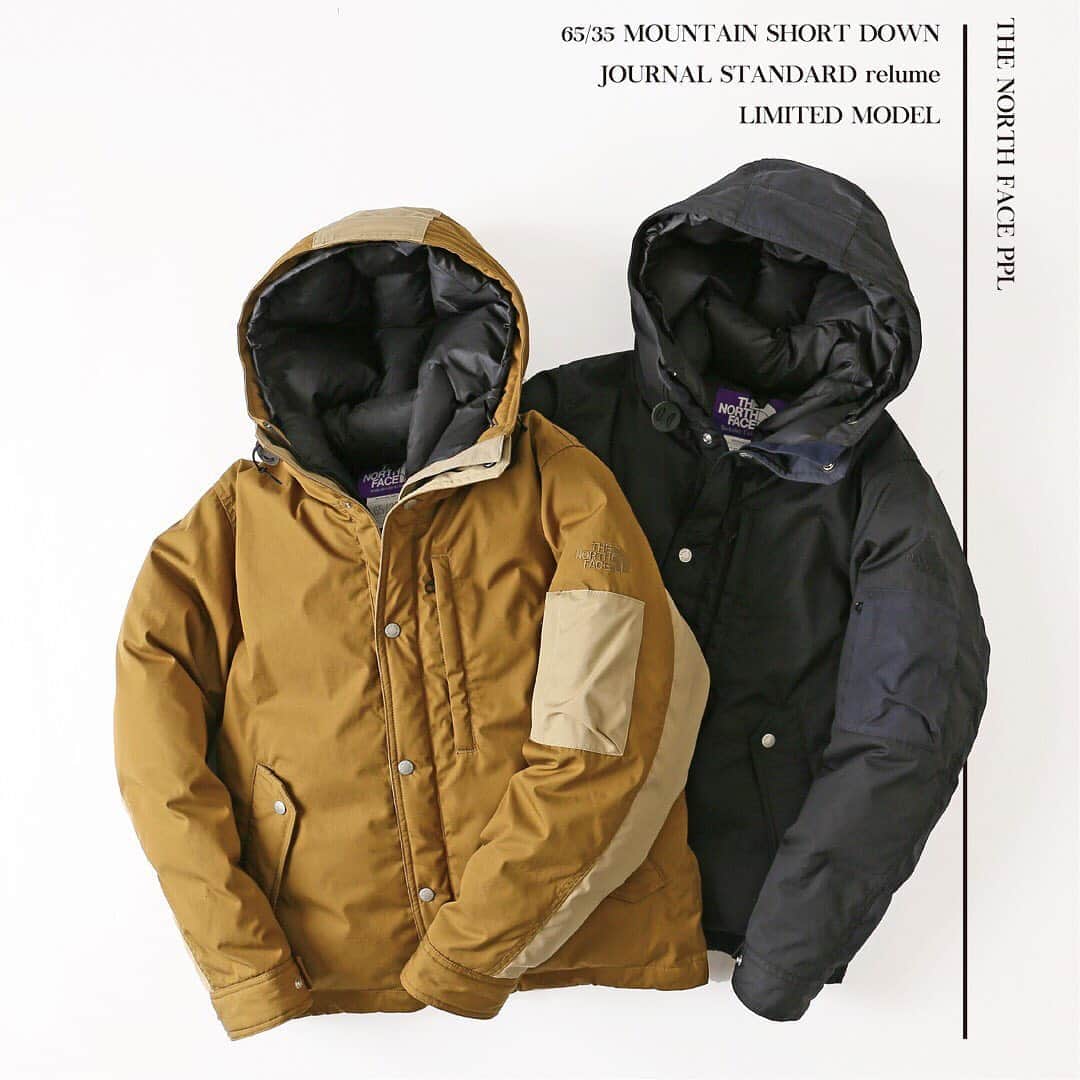 JOURNAL STANDARD relumeさんのインスタグラム写真 - (JOURNAL STANDARD relumeInstagram)「THE NORTH FACE PPL﻿ 65/35 MOUNTAIN SHORT DOWN ﻿ JOURNAL STANDARD relume LIMITED MODEL﻿ ￥60,000+tax ﻿ ﻿ ﻿ ✔︎10.30 wed Release﻿ ladys No.19011463001230﻿ size:XS、S﻿ ﻿ ﻿ ✔︎10.31 thu Release﻿ mens No.19011465013030﻿ size:M、L、XL﻿ ﻿ ﻿ ﻿ #thenorthface  #ppl﻿ #downjacket﻿ #ladies﻿ #mens﻿ #19aw﻿ #journalstandardrelume﻿ #baycrews」10月30日 20時35分 - js_relume