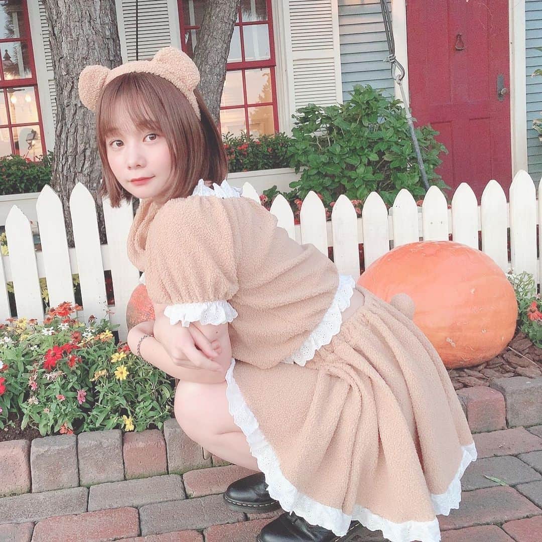 真奈さんのインスタグラム写真 - (真奈Instagram)「🐻」10月30日 21時23分 - manatmnt0116