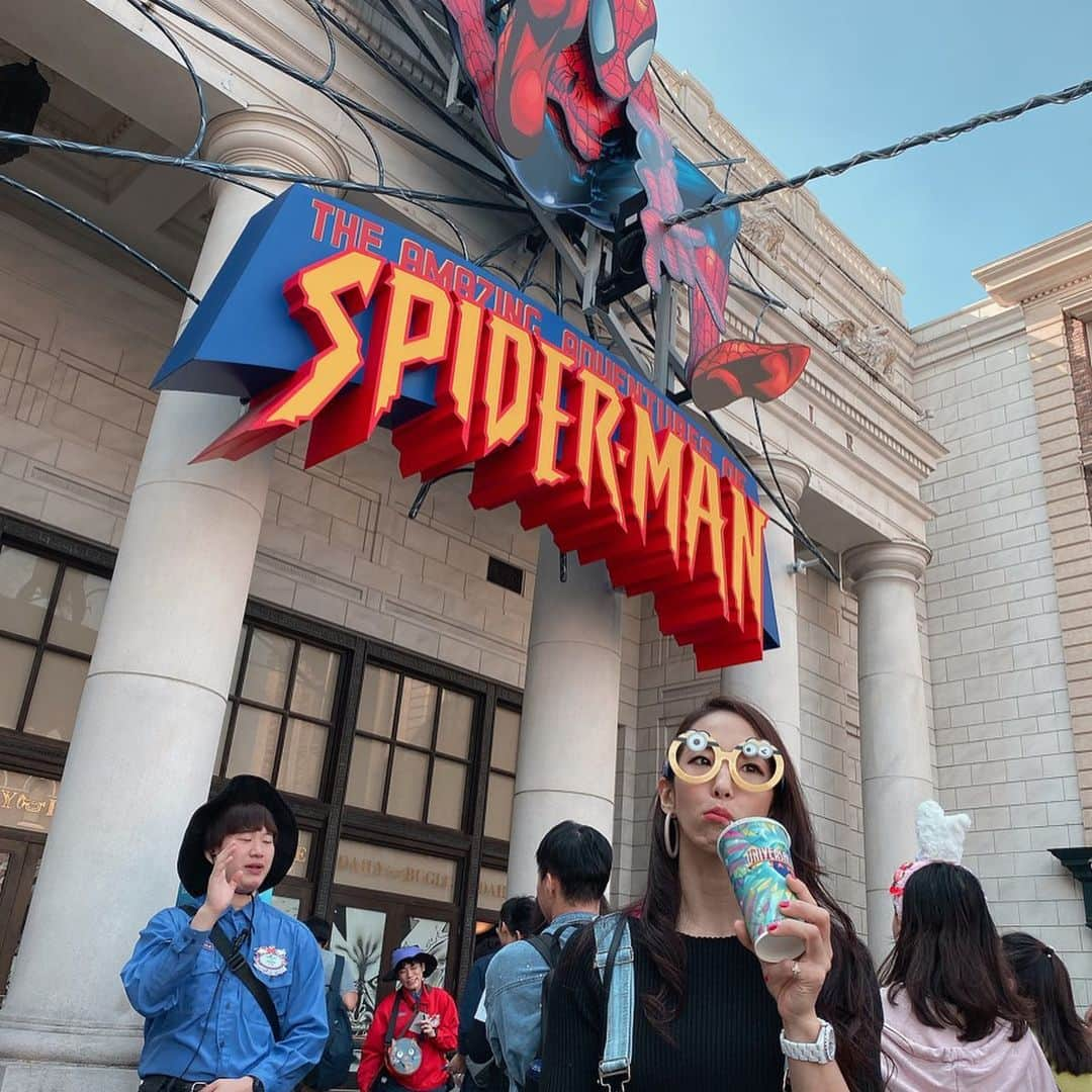 野口啓代さんのインスタグラム写真 - (野口啓代Instagram)「UNIVERSAL STUDIOS JAPAN 🦄🧬🎈🎡🎠🎭🎪🏰👻🎢🧸🎀* * * 念願のハロウィン ユニバ🎃👻😈* シーズン終わったら行こうってずっと決めてたから嬉しー! ひたすらミニオンが可愛かった💛💛」10月30日 22時28分 - noguchi_akiyo