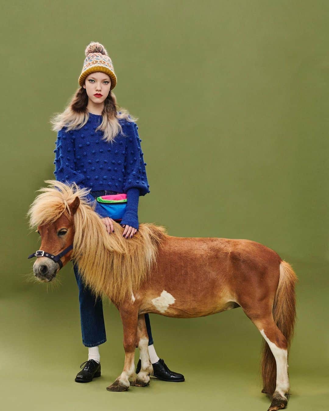 のインスタグラム：「CA4LA 2019 AUTUMN WINTER NEW SENSATION . KNIT CAP (MIX JQ) COLOR: BEG / ¥7,000 +tax . #CA4LA #NEWSENSATION #2019aw #hats #hat #cap #hunting #casquette #hairband #knit #bowler #canotier #boaterhat #beret #madeinjapan #日本製」