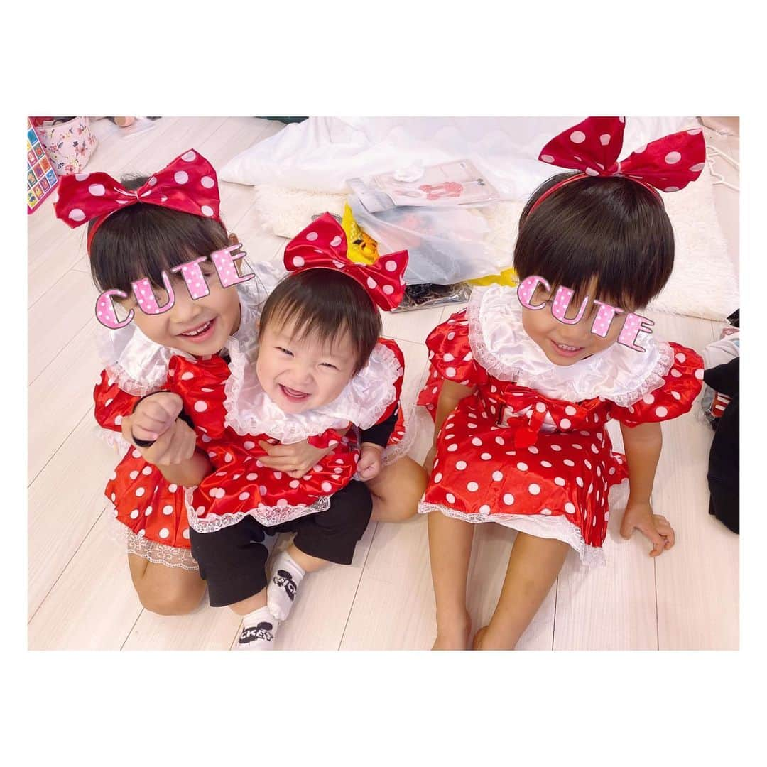 辻希美さんのインスタグラム写真 - (辻希美Instagram)「初ハロウィンの幸空しゃんはミニーちゃんになりましたぁ👻💕 #幸空 #10ヵ月 #初めてのハロウィン #ミニーちゃん #可愛い過ぎ #👻💕」10月30日 23時24分 - tsujinozomi_official