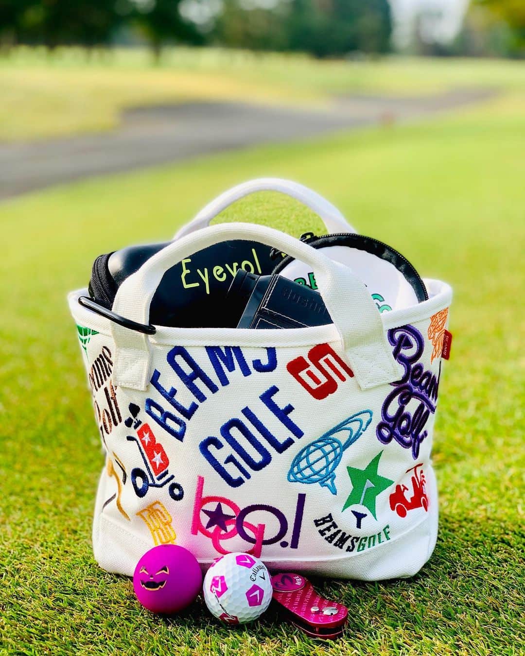 のインスタグラム：「Happy Halloween 🎃👻 #beamsgolf #ゴルフ女子 #reinagolf」