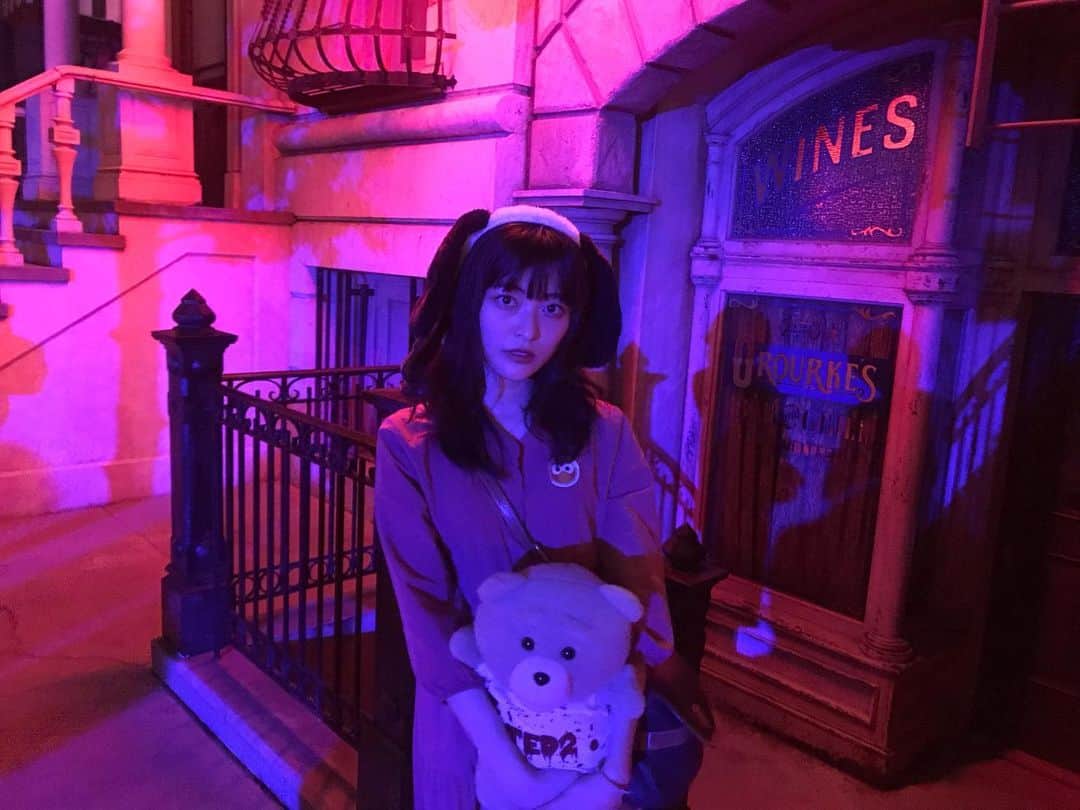 斉藤瑞季のインスタグラム：「ハッピーハロウィン〜的な写真を。🎃 今日も場当たり頑張っていきまーす！！」