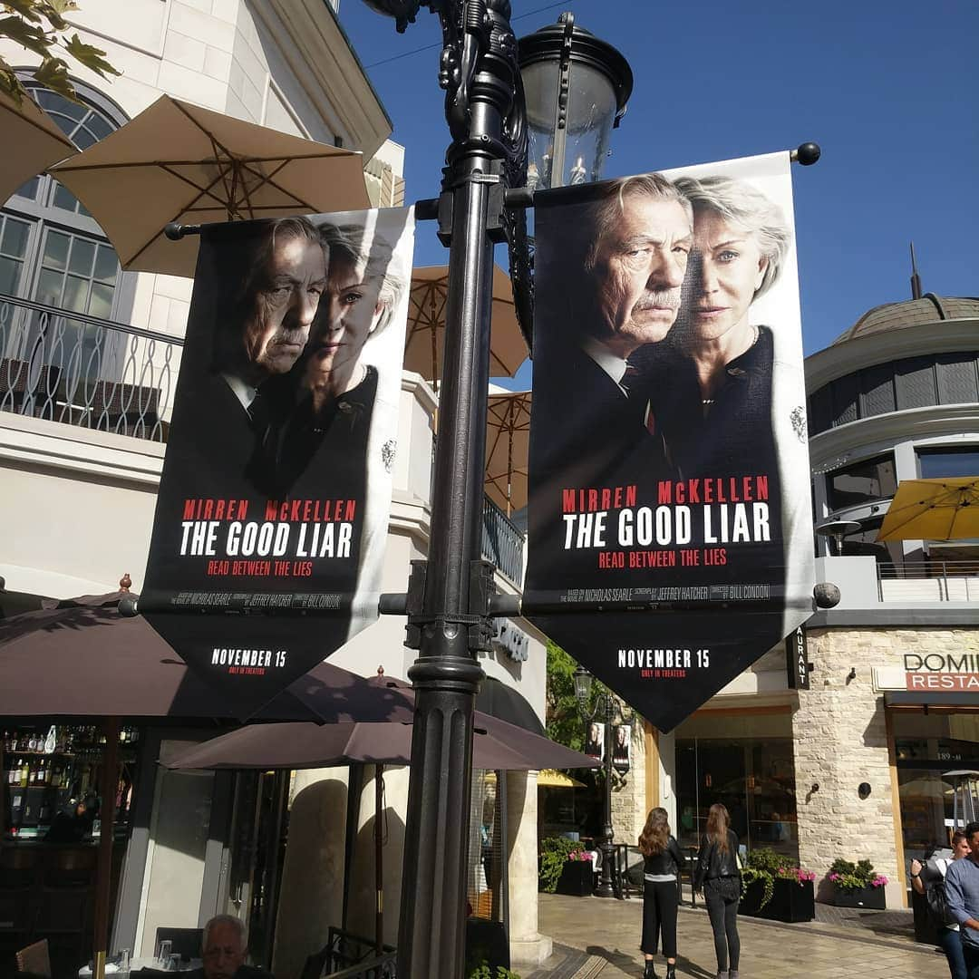 イアン・マッケランさんのインスタグラム写真 - (イアン・マッケランInstagram)「The Grove L.A. Opens Nov 15」10月31日 6時07分 - ianmckellen